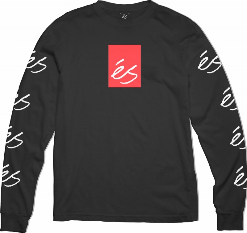 És Block T-shirt Herr Svarta | Sverige-8746023