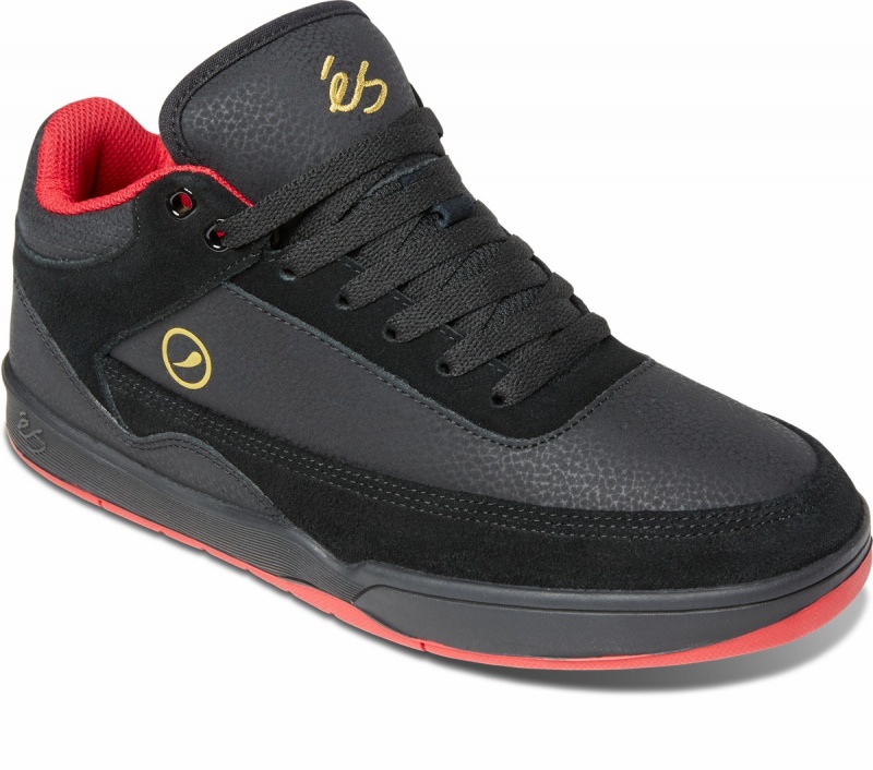 És Stylus Mid X Wade Desarmo Skateskor Herr Svarta Röda | Sverige-0518932